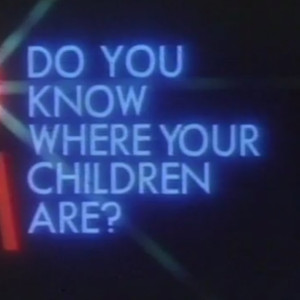 Fox channel 5 asking if you know where your children are
